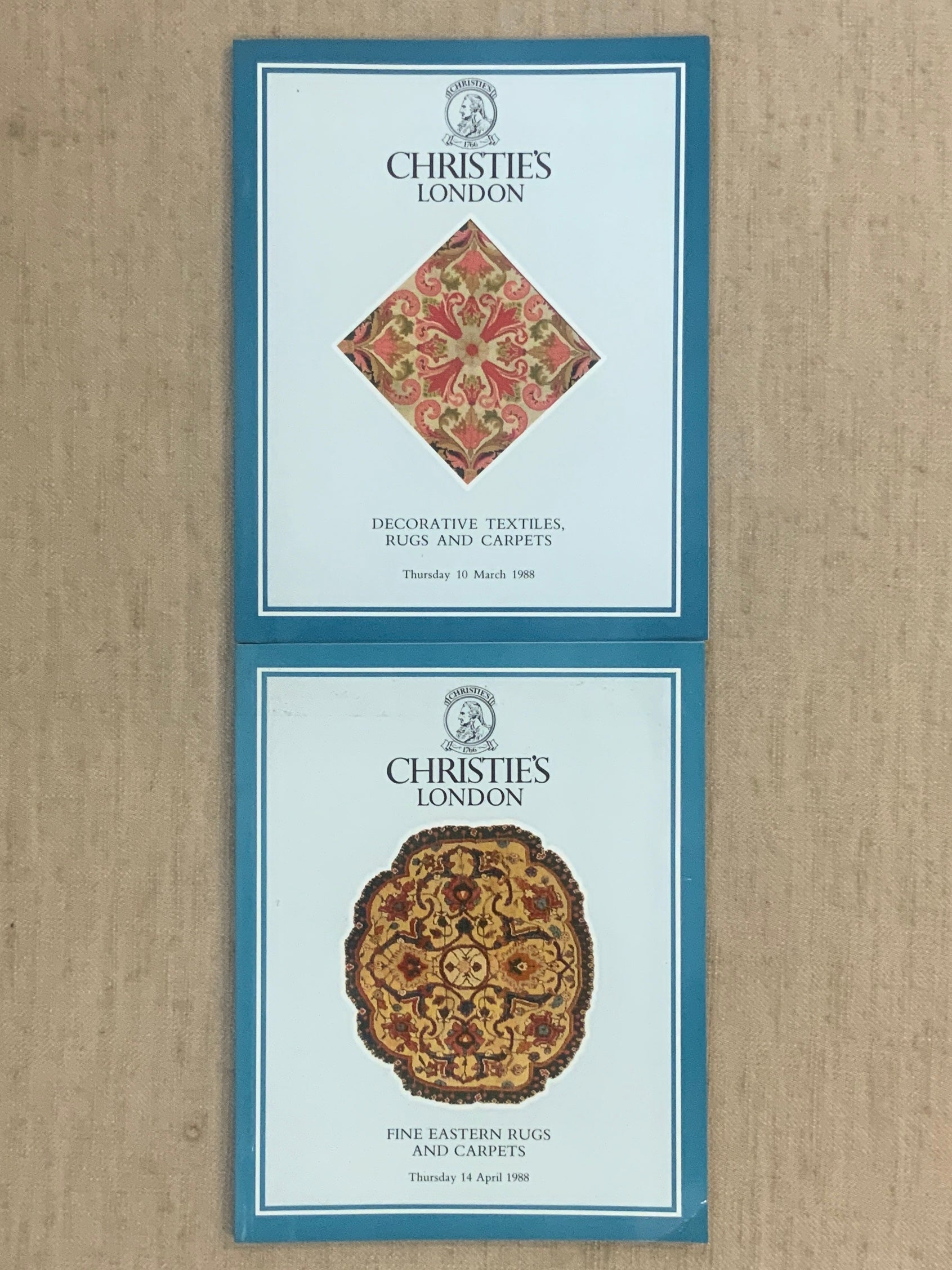 2 x Christie’s auction catalogues 1988
