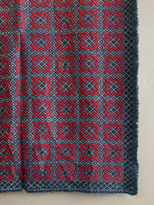 Norwegian wool doubleweave cover (176 x 131cm)