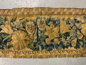 Franco - Flemish tapestry border fragment (29 x 130cm)