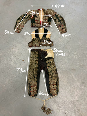 Spanish Novilleros (Novice) Matador vintage suit outfit
