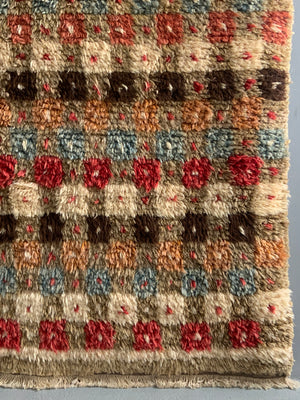 Turkish Anatolian modern Tulu carpet (234 x 162cm)