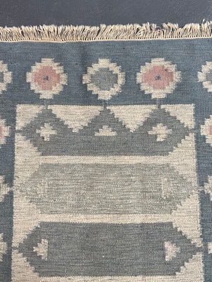 Swedish Rölakand flatweave rug (191 x 141cm)