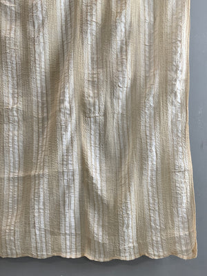 Turkish Ottoman vintage linen / silk (201 x 110cm)