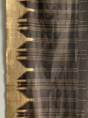 Syrian antique Abba / Abeya type silk (196 x 98cm)