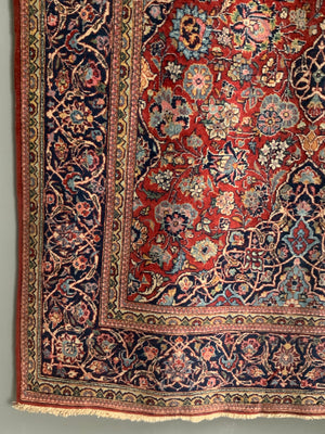 Fine vintage Kechan dozar rug (206 x 131cm)