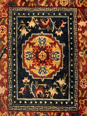 Tibet antique miniature mat (73 x 55cm)