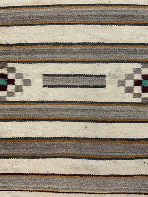 Arizona vintage Hopi or Navajo merino dovetail tapestry rug (115 x 75cm)