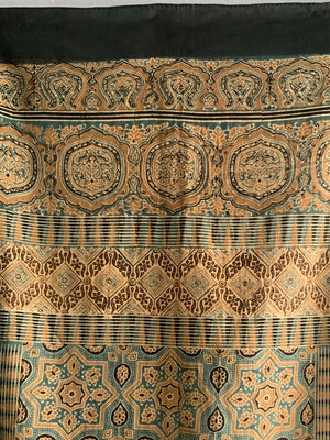 Indian Kutch genuine Adrak stole (117 x 53cm)
