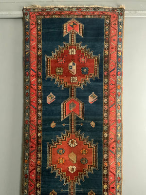 NWP Kurdish antique runner (408 x 94cm)