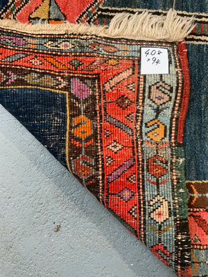 NWP Kurdish antique runner (408 x 94cm)