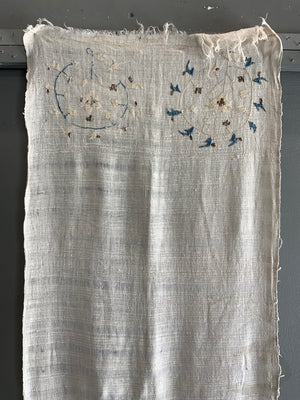 Small vintage Turkish Towel (101 x 43)
