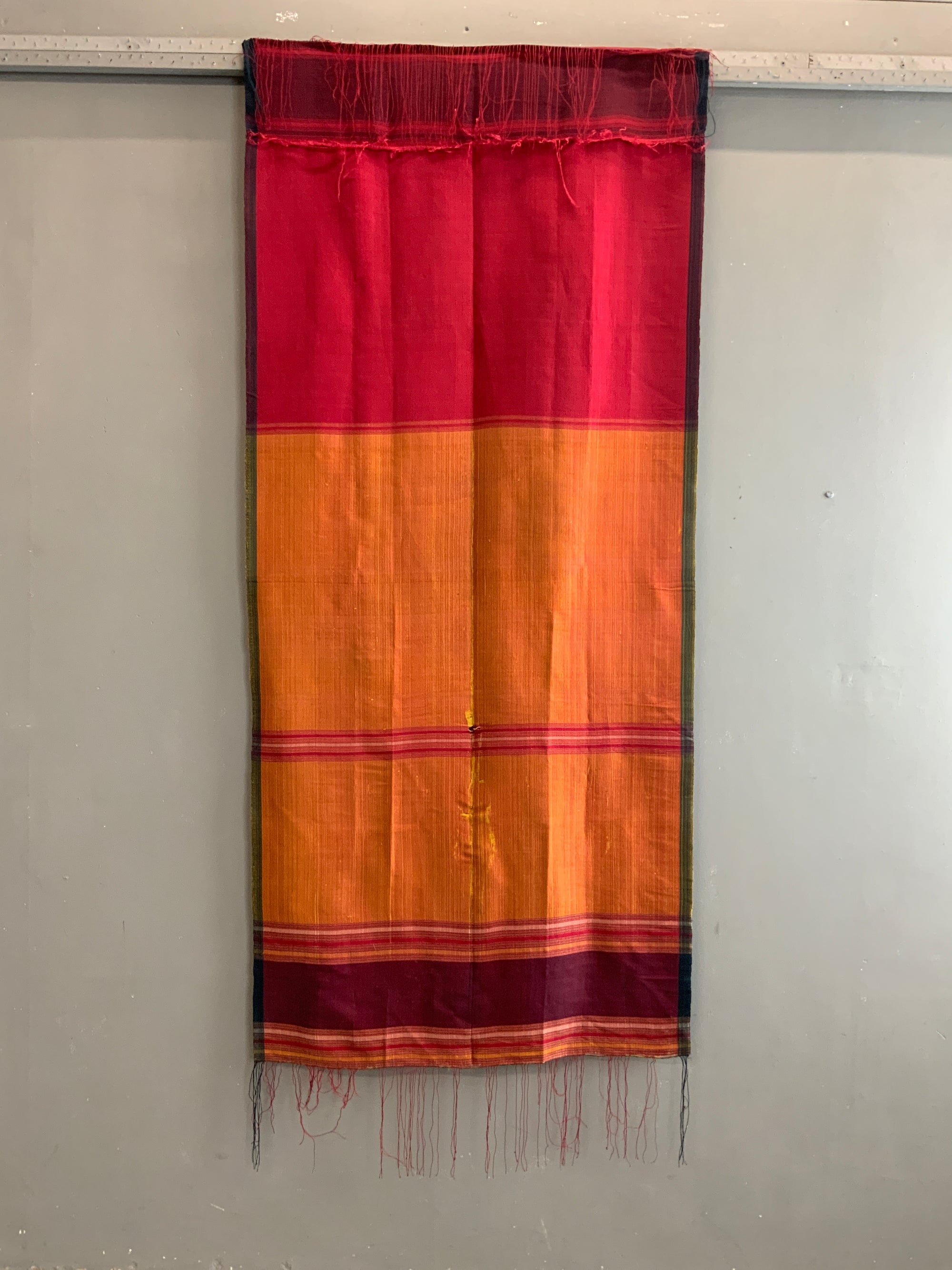 Turkmen heavy silk band (189 x 85cm)