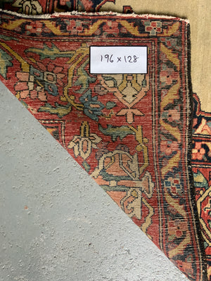Sarouk antique rug (196 x 128cm)