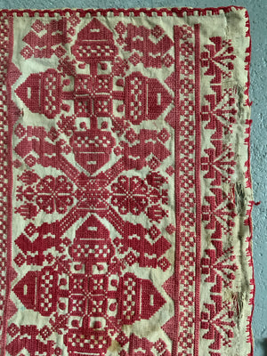 Hungarian antique cushion cover (56 x 45cm)