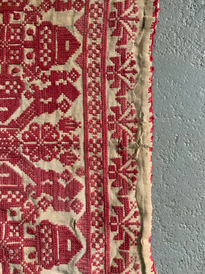 Hungarian antique cushion cover (56 x 45cm)