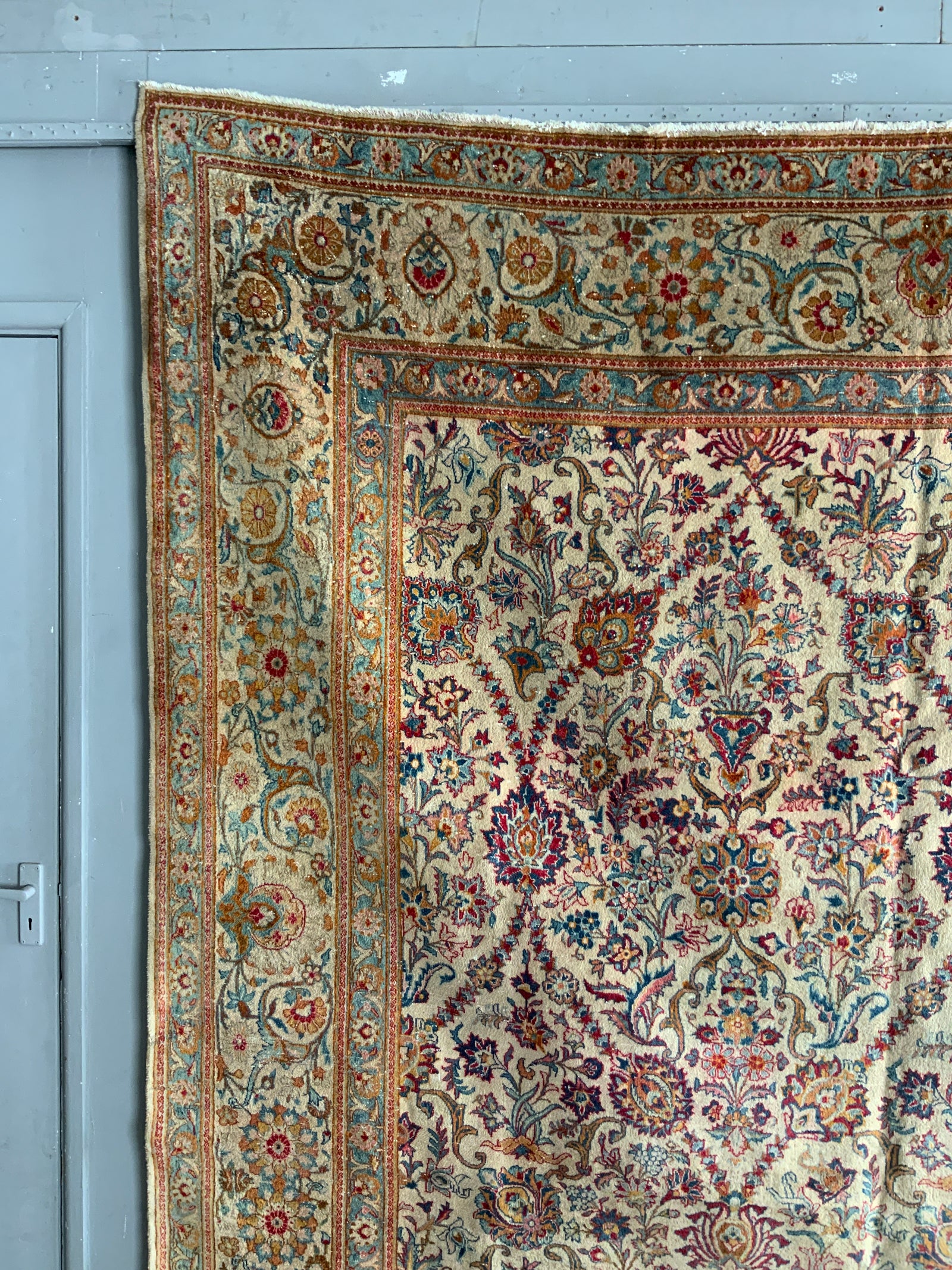 Kashan vintage carpet c. 1950 (386 x 267cm)