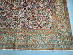 Kashan vintage carpet c. 1950 (386 x 267cm)