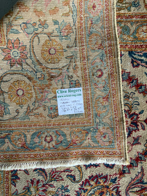 Kashan vintage carpet c. 1950 (386 x 267cm)