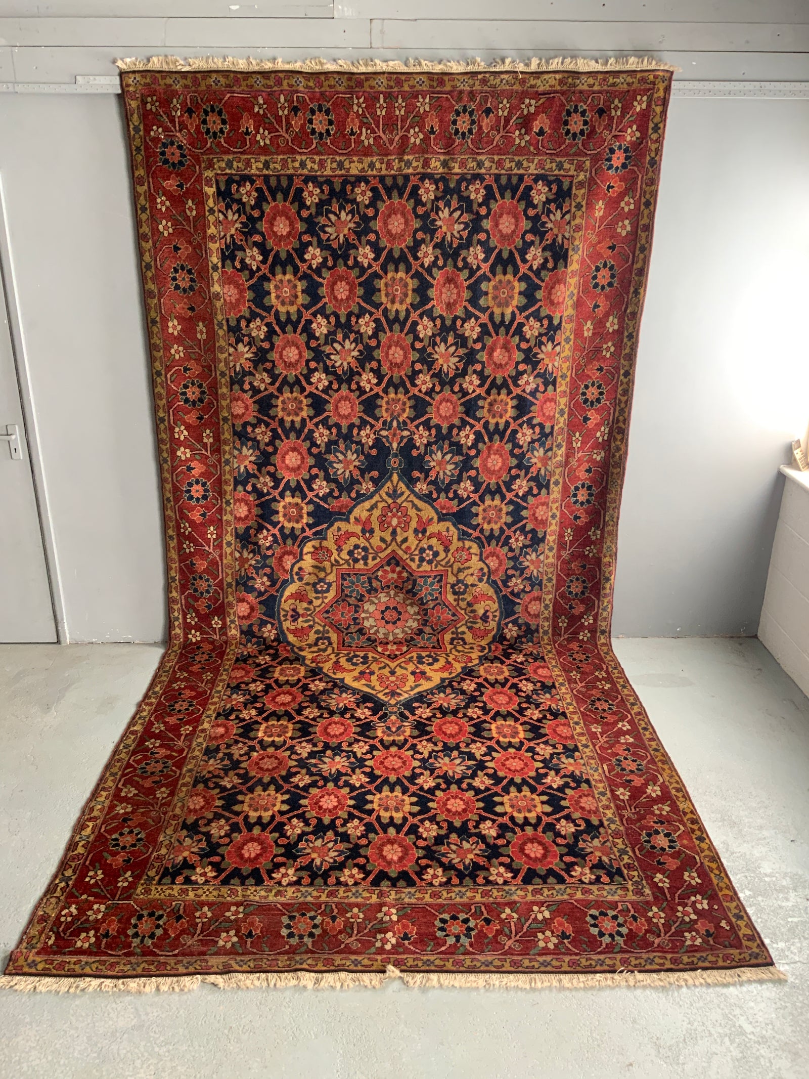 Kurdistan antique kelleigh carpet (428 x 211cm)