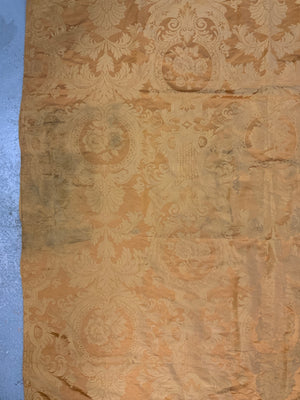 European tan yellow silk (178 x 134cm)