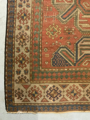Caucasian antique Kasak rug (224 x 158cm)
