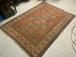Caucasian antique Kasak rug (224 x 158cm)