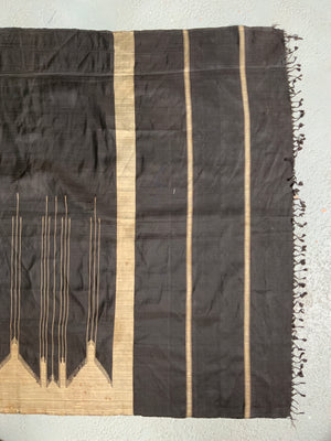 Syrian antique Abba / Abeya type silk (196 x 98cm)