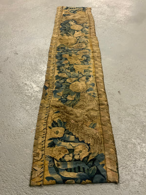 Franco - Flemish tapestry border fragment (29 x 130cm)