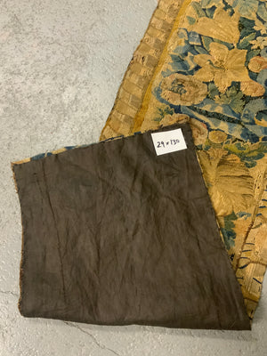 Franco - Flemish tapestry border fragment (29 x 130cm)