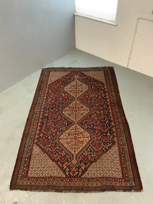 Khamseh antique small carpet (254 x 158cm)