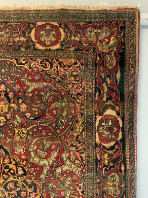 Isphahani vintage rug (208 x 132cm)