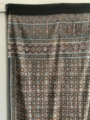 Indo-Pak genuine Adrakh / Adrak cotton shawl (260 x 82cm)