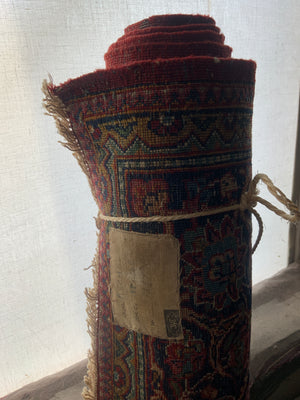 Fine vintage Kechan dozar rug (206 x 131cm)