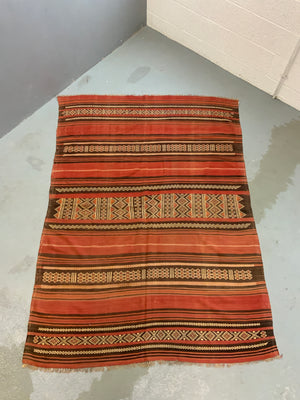 Tunisian flatweave (214 x 153cm)