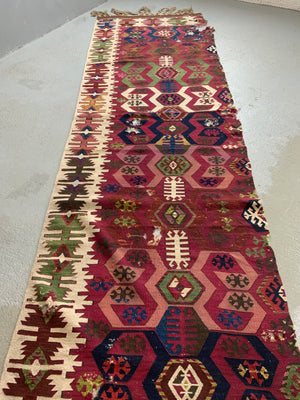 Anatolian kilim fragment (275 x 81cm)