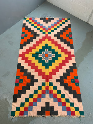 W. African Ivory Coast cotton mantle (248 x 131cm)