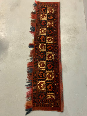 Turkmen Ersari Jollar torba kapunuk kejebe (165 x 39cm)