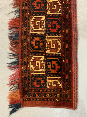 Turkmen Ersari Jollar torba kapunuk kejebe (165 x 39cm)