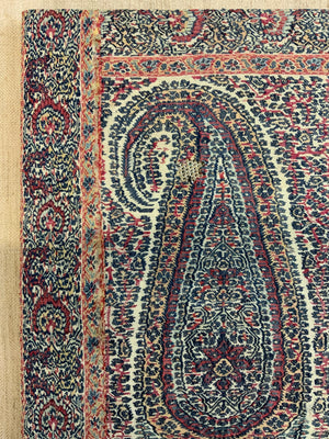 Kashmir shawl fragment (46 x 46cm)