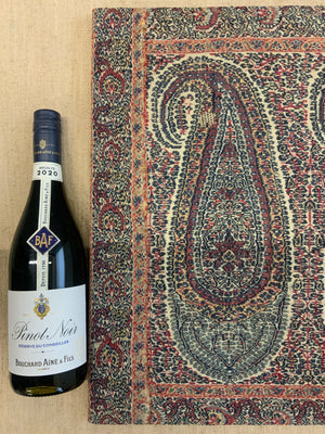 Kashmir shawl fragment (46 x 46cm)