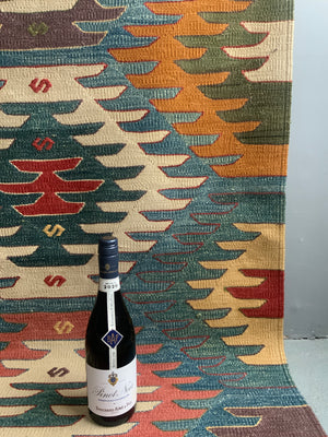 Turkish Konya kilm carpet with Afyon design (355 x 264cm) *new