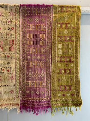 Anatolian antique Kurdish tent divide panel (139 x 95cm)