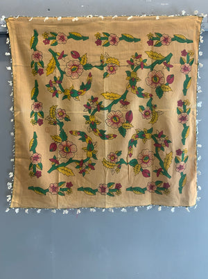 Turkish Tokat print with oya binding (75 x 74cm)