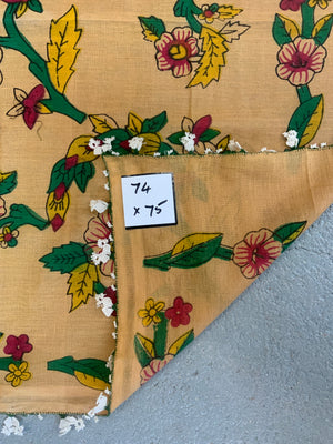 Turkish Tokat print with oya binding (75 x 74cm)