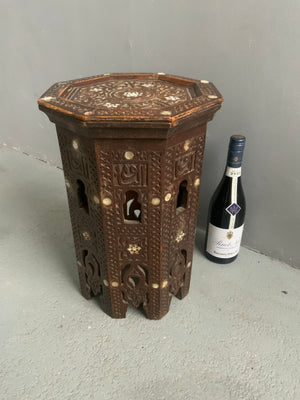 Diminutive Levantine octagonal table (41 x 26cm)