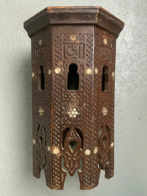 Diminutive Levantine octagonal table (41 x 26cm)