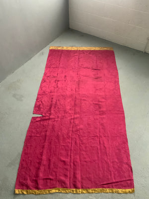 Compound silk damask (224 x 109cm)