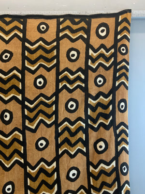 West African Mali large Bogolan / Bogalanfini mud cloth