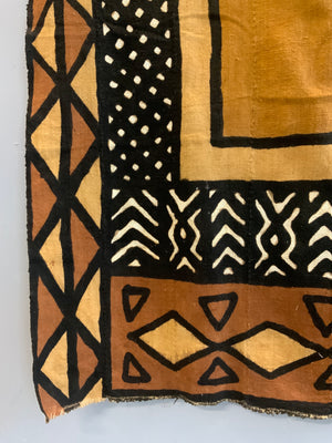 West African Mali Bogolan / Bogalanfini mud cloth (216 x 142cm)