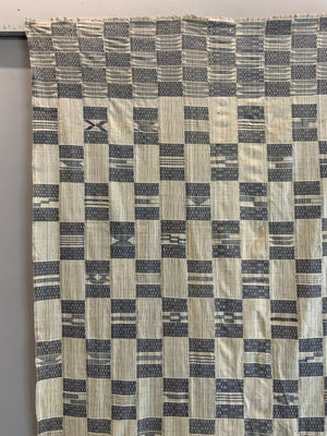 West African Ghana Ewe mantle (302 x 206cm)